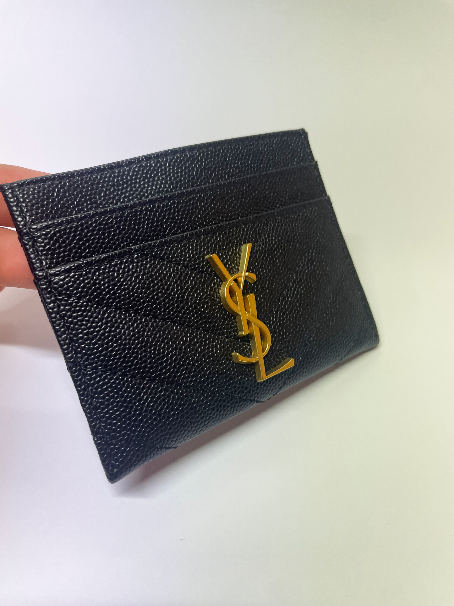 Tarjetero Saint Laurent + Factura (1:1)