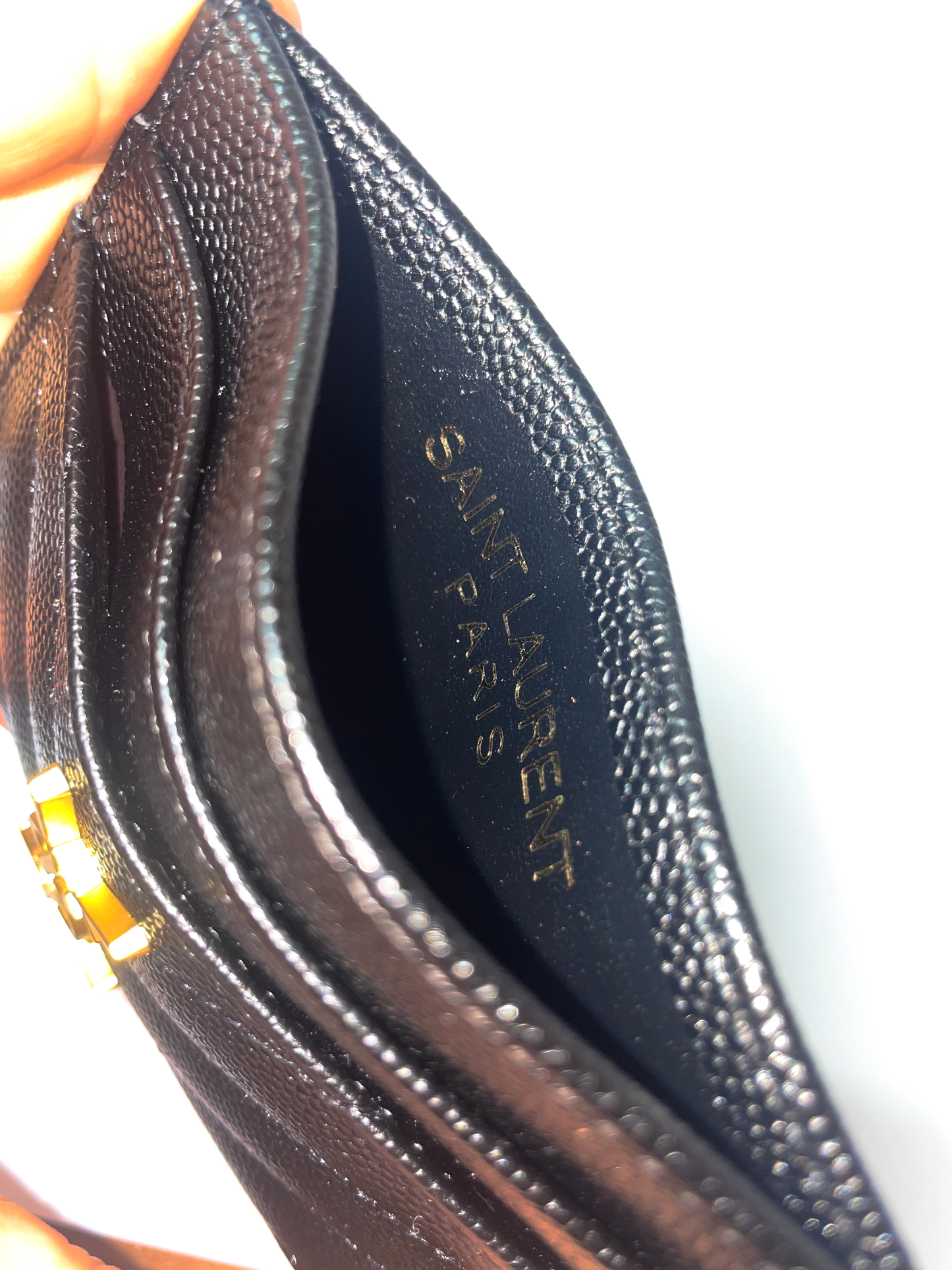 Tarjetero Saint Laurent + Factura (1:1)